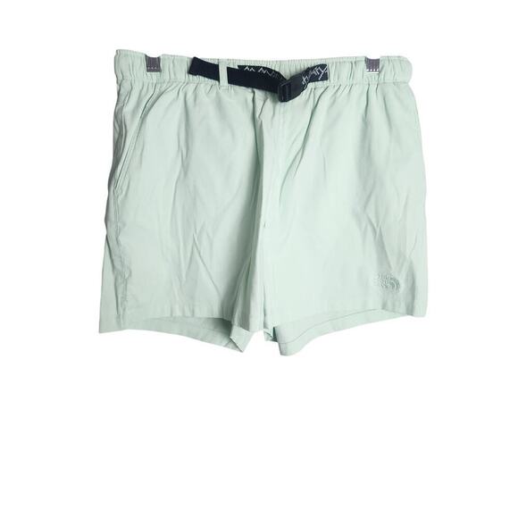 North Face womens shorts sz M, lot of two. Pink and Green. Hiking gorpcore - Picture 2 of 16